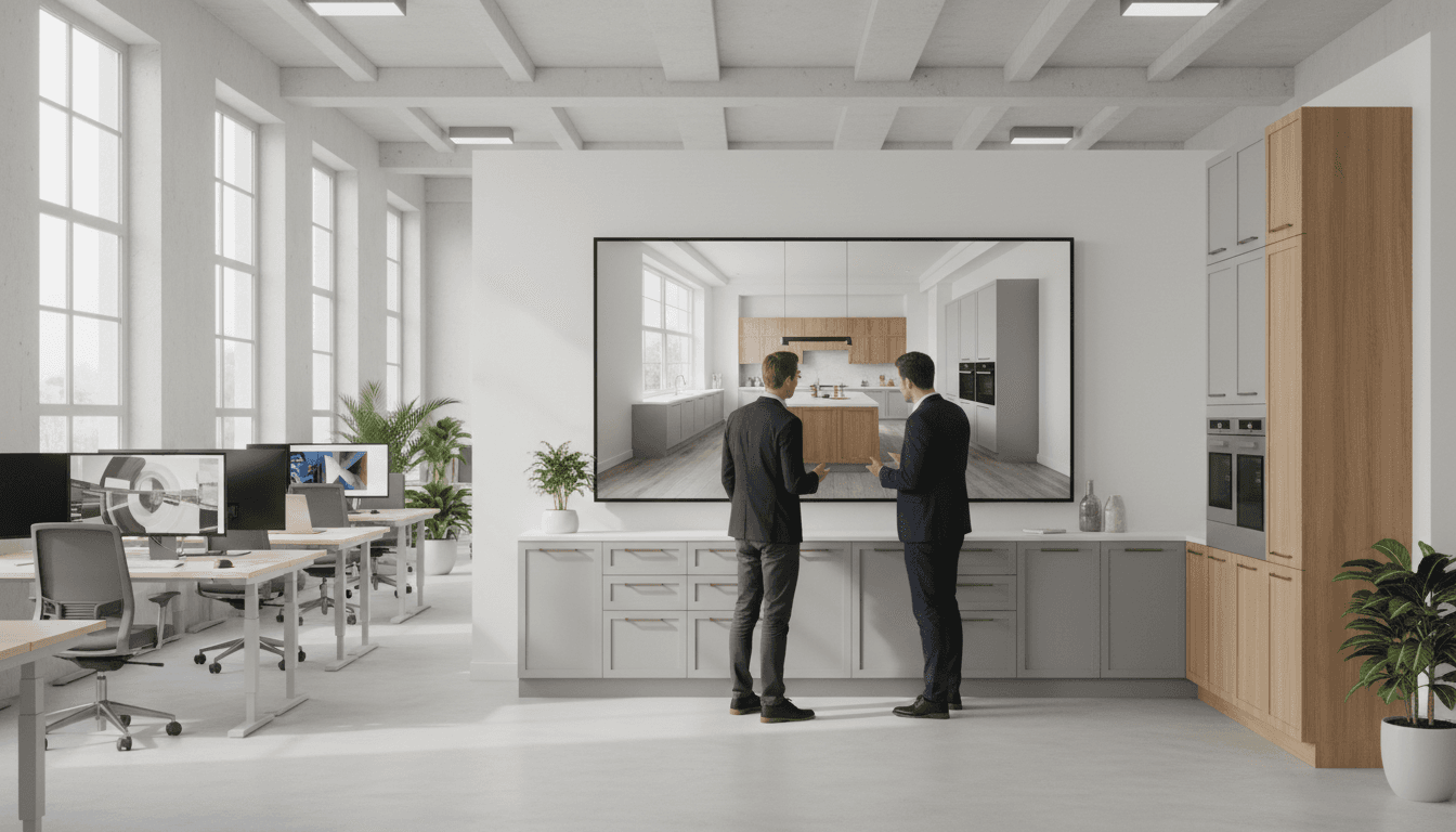Kitchen inside a South Florida Section 8 rental